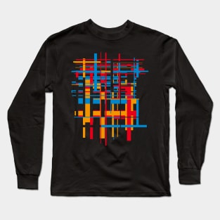 abstract - architecture patterns Long Sleeve T-Shirt